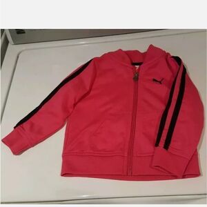Little Girls PUMA Jacket Pink Size 18 Months